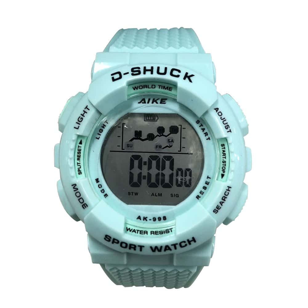 Aike D-Shuck Multifunctional Electronic Waterproof Alarm Clock Sport Watch for Kids, Ideal choice for Gifts