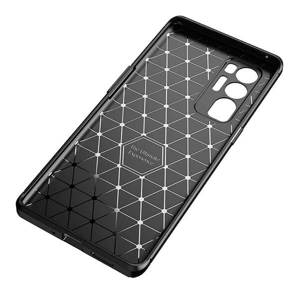 Oppo Find X3 Neo Case Shockproof Heavy Duty Rugged Anti Knock Back Cover (Black)