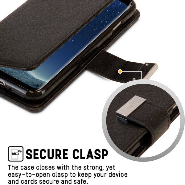 Goospery For Samsung Galaxy S8 |Galaxy S8+ /S8 Plus Rich Diary Wallet Flip Case Leather Card Slots Magnetic Cover