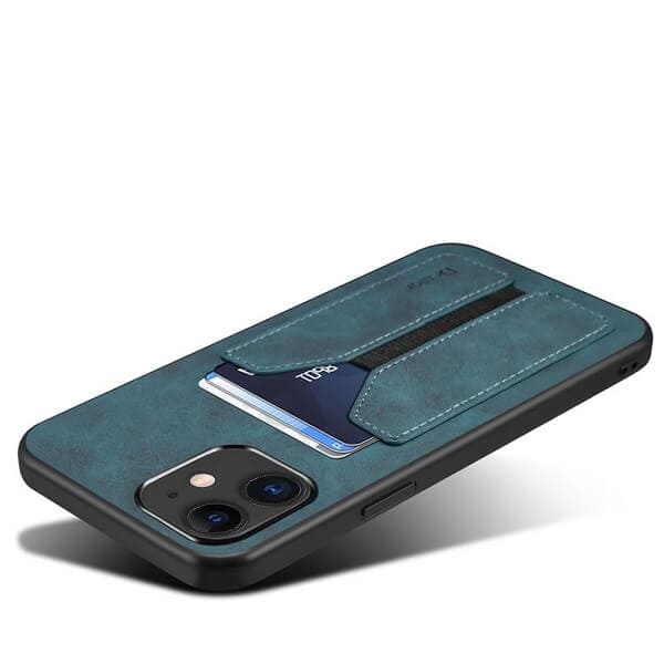 Denior For Apple iPhone 11 /11 Pro / 11 Pro Max Leather Case with Elastic Wallet Card Holder Slot Pocket Cover