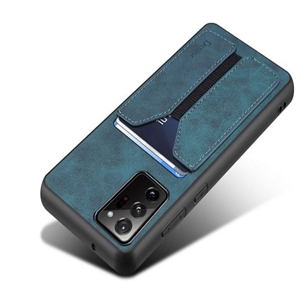 Denior For Samsung Galaxy Note 20 Ultra Leather Case with Elastic Wallet Card Holder Slot Pocket Cover