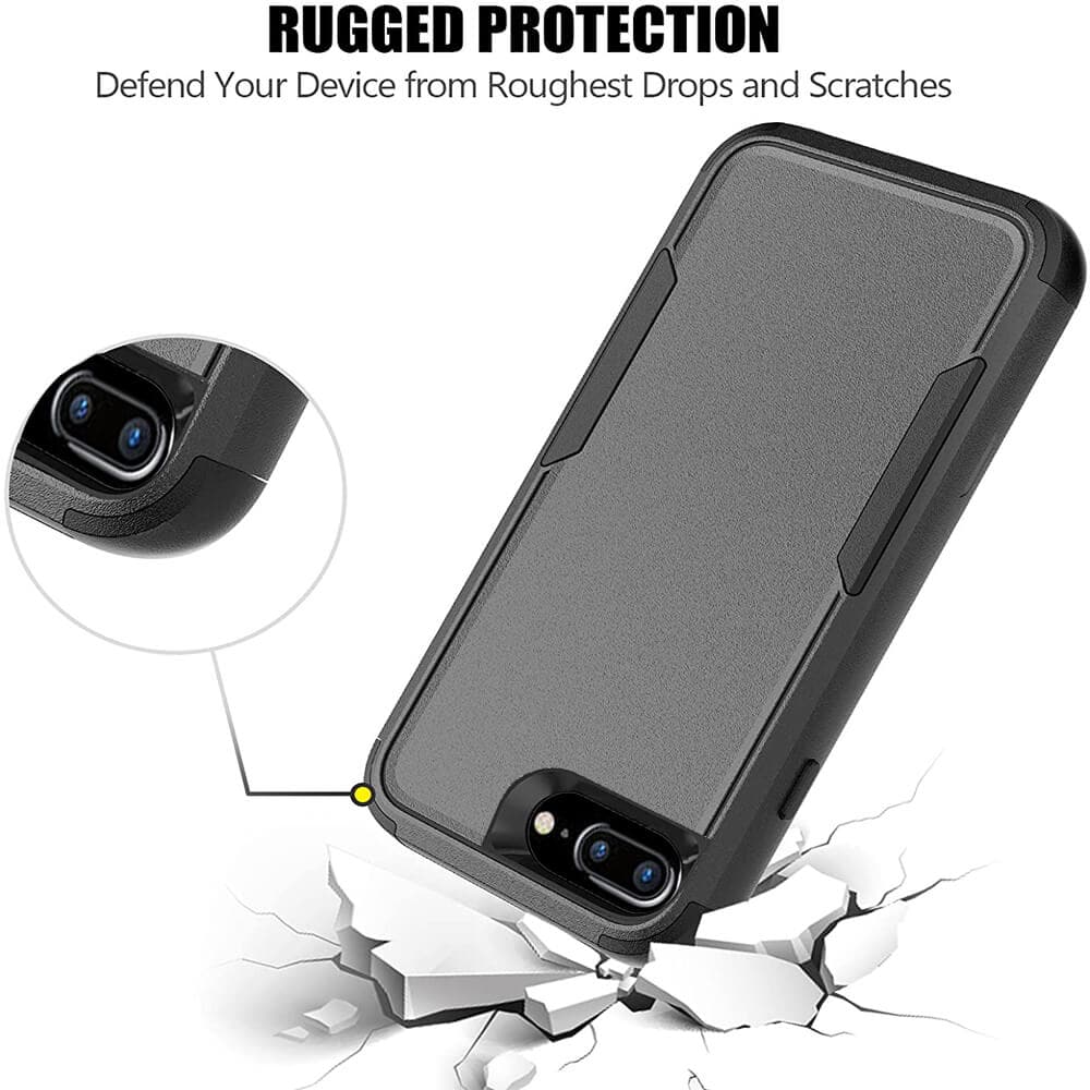 For Apple iPhone 6/6S / 6 Plus/6S Plus 3in1 Case Drop Resistant Defender Tradies Hybrid Armor Heavy Duty Rugged Shockproof Tough Cover