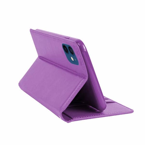 For Apple iPhone 12 Mini/ 12 Pro Max Hanman Leather Wallet Case Flip Card Holder Slots Magnetic Shockproof Cover