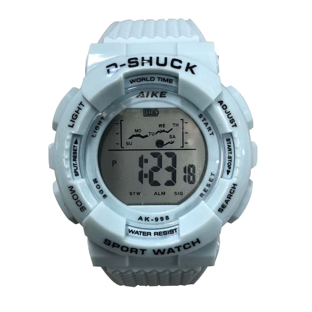 Aike D-Shuck Multifunctional Electronic Waterproof Alarm Clock Sport Watch for Kids, Ideal choice for Gifts