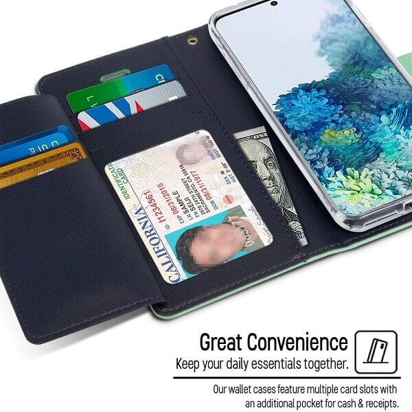 Goospery Samsung Galaxy S20 | S20+ /S20 Plus | S20 Ultra Rich Diary Wallet Flip Case Leather Card Slots Magnetic Cover