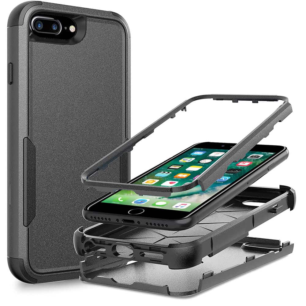 For Apple iPhone 6/6S / 6 Plus/6S Plus 3in1 Case Drop Resistant Defender Tradies Hybrid Armor Heavy Duty Rugged Shockproof Tough Cover