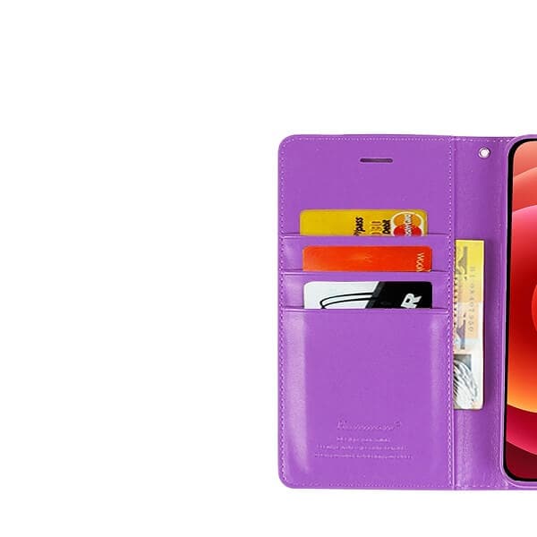 For Apple iPhone 12 Mini/ 12 Pro Max Hanman Leather Wallet Case Flip Card Holder Slots Magnetic Shockproof Cover