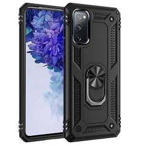 Galaxy S20+ Case Cover Anti Scratch Rugged Magnetic Car Mount Case