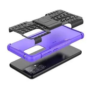 Samsung Galaxy A52 /A52s Heavy Duty Case Shockproof Rugged Protective Cover (Purple)