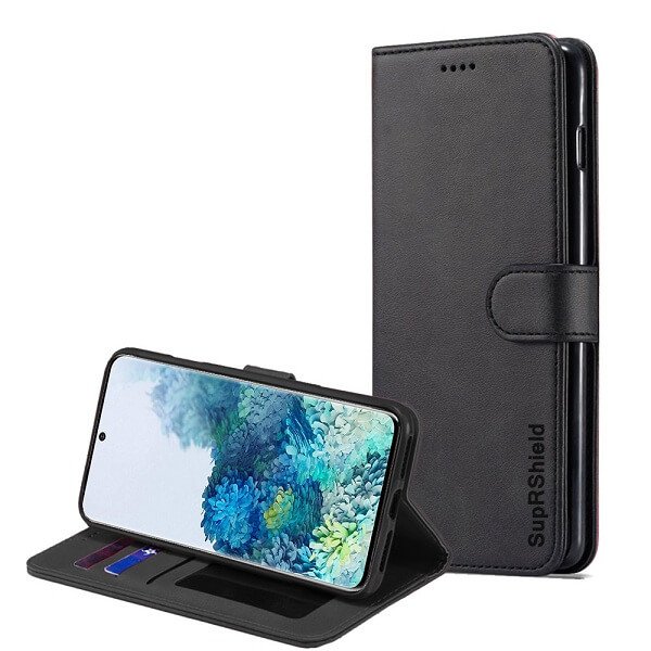 Samsung Galaxy S20+ Wallet Leather Card Holder Flip Case Cover
