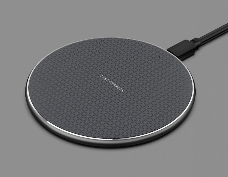 15W Qi Fast Charging Quick Charger Wireless Charging Pad For iPhone 16/15/14 Pro Max/13/12/11 Pro Max, Samsung Galaxy S25/S24/S23/S22/S21 Series