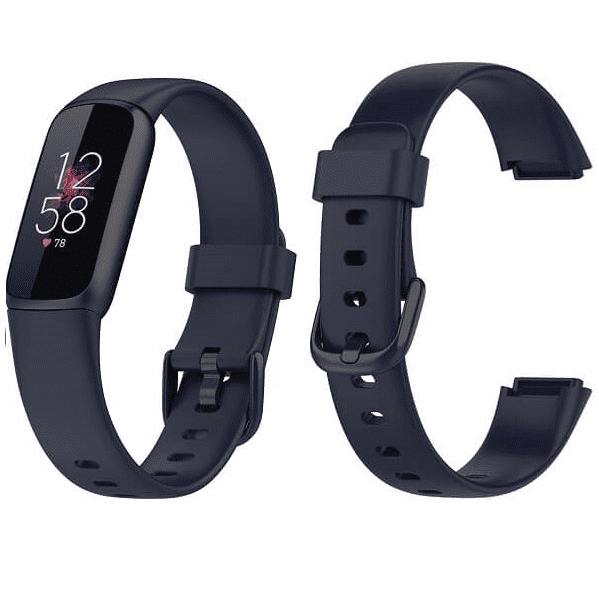 For Fitbit Luxe Waterproof Silicone Wristbands Sports Watch Band Loop