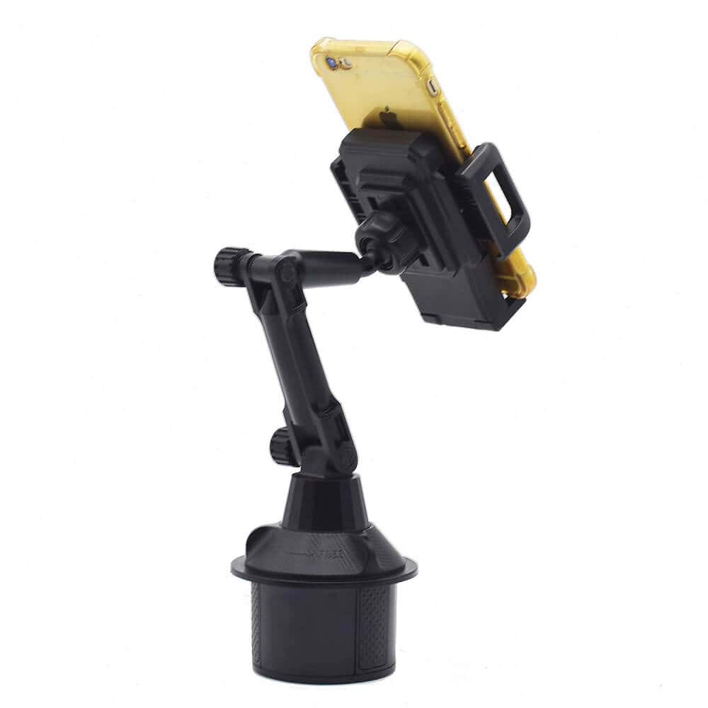 Car Cup Holder Phone Mount, Cup Holder Cradle Car Mount with Adjustable Neck for iPhone Samsung Nokia Google Oppo Motorola