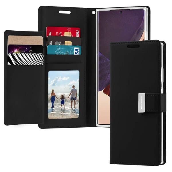 Goospery For Samsung Galaxy Note 20 | Note 20 Ultra Rich Diary Wallet Flip Case Leather Card Slots Magnetic Cover