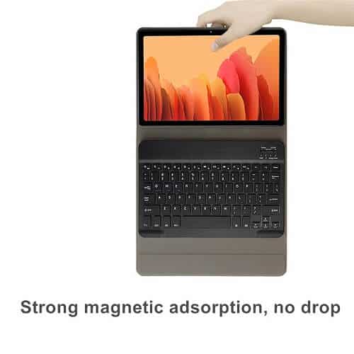 Samsung Galaxy Tab A7 10.4 inch SM-T500 T505 Detachable Wireless Bluetooth Keyboard Case, Lightweight Protective Slim Folio Leather Smart Cover