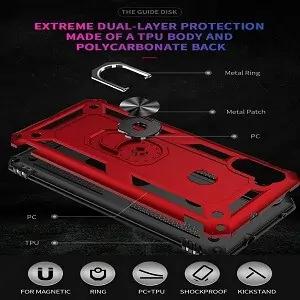 For Samsung Galaxy A32 5G | A32 4G Anti Scratch Rugged Magnetic Car Mount Ring Shockproof Heavy Duty Cover