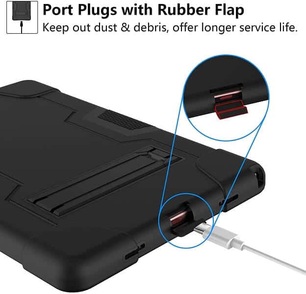 For Samsung Galaxy Tab A9 /Tab A9+ Plus Hybrid Fancy Shockproof Heavy Duty Kickstand Case Cover