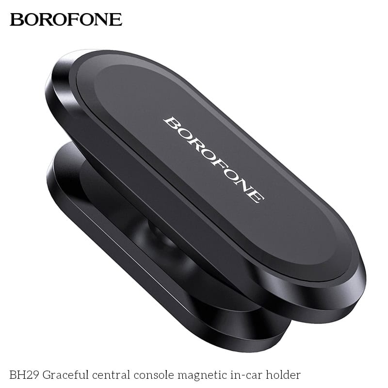 Borofone BH29 Strong 8x N52 Magnetic Dashboard Central Console 360 Degree Rotation Car Mount Mobile Phone Holder For All Universal Mobile Phone