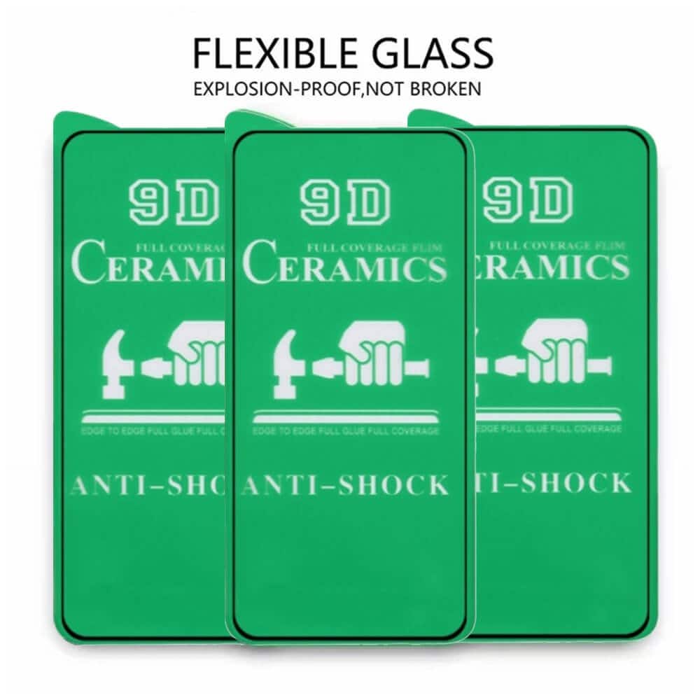 2X 9D Full Coverage Ceramics Screen Protector Film For iPhone 14 13 12 11 Pro XS Max XR SE 8 7 Plus