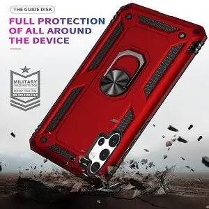 For Samsung Galaxy A32 5G | A32 4G Anti Scratch Rugged Magnetic Car Mount Ring Shockproof Heavy Duty Cover