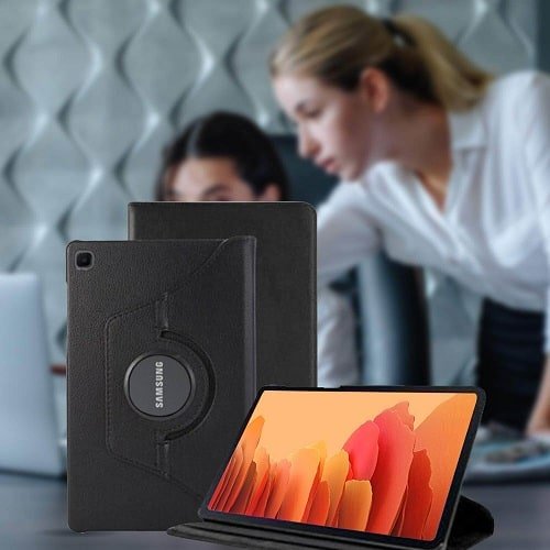 Samsung Galaxy Tab A7 10.4 inch SM-T500 T505 360 Degree Rotating Stand Case Cover (Purple)