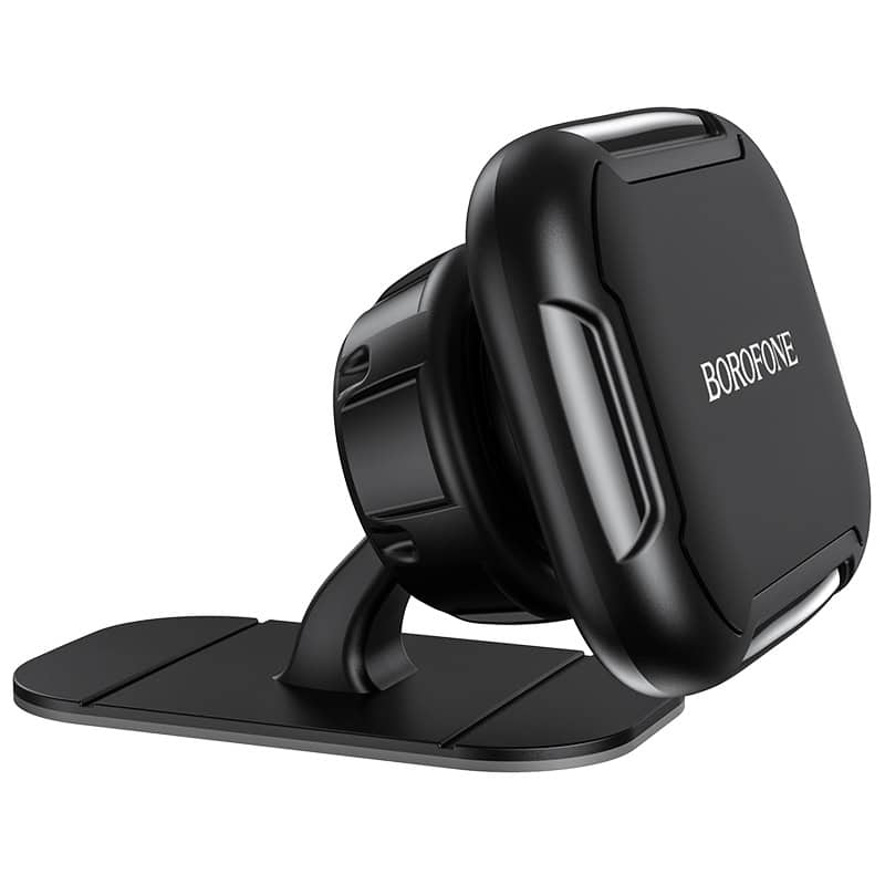 Borofone BH36 Voyage Center Console Magnetic Car Mount Mobile Phone Holder For iPhone Samsung Google Oppo, Moto, Nokia, HMD (Black)