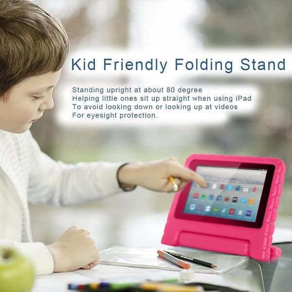 iPad Air 1 Kids Shockproof Case Kickstand Cover