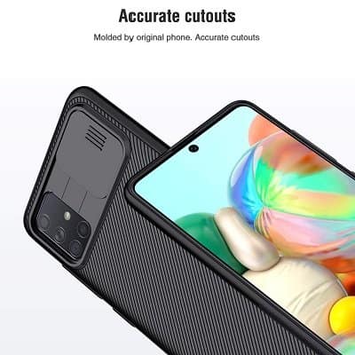 Nillkin Samsung Galaxy A51 CamShield Series Slim Stylish Protective Case with Slide Camera Cover