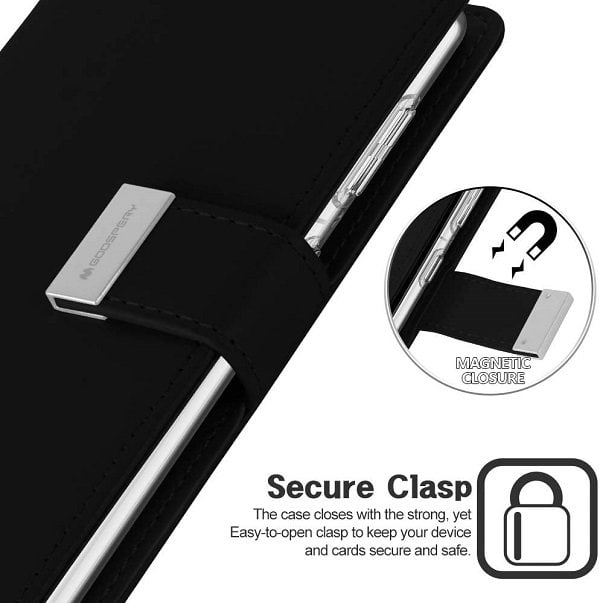 Goospery Samsung Galaxy S21 | S21 FE | S21+ /S21 Plus | S21 Ultra Rich Diary Wallet Flip Case Leather Card Slots Magnetic Cover