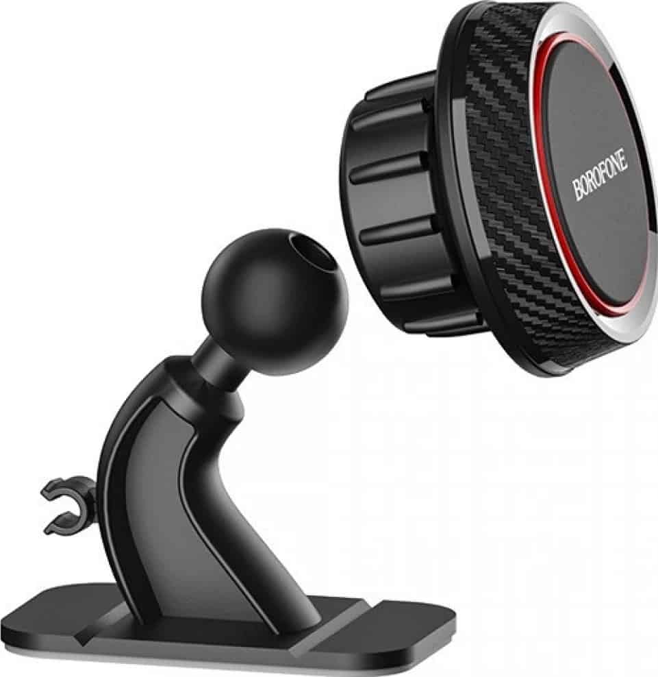 Borofone BH13 Center Console Journey Series Stick On Dashboard Magnetic Car Mount Mobile Phone Holder For iPhone/Samsung/Google/Oppo/Nokia/Motorola