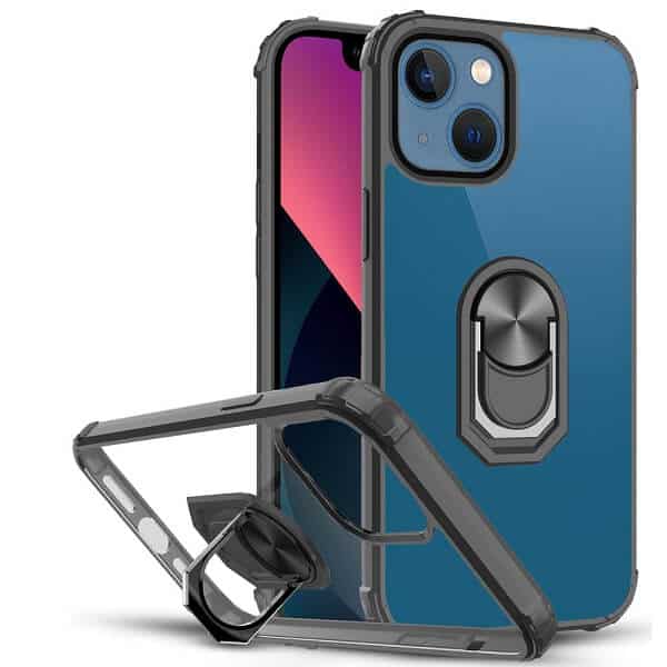 For Apple iPhone 13 /13 Pro / 13 Pro Max / 13 Mini Magnetic Ring Rugged Shockproof Case Heavy Duty Protective Back Cover