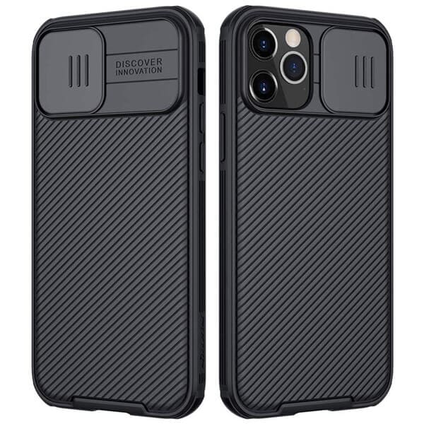 Apple iPhone 14 Pro Max Nillkin Case, CamShield Series Shockproof Heavy Duty Protective Case With Slide Camera Cover - Black