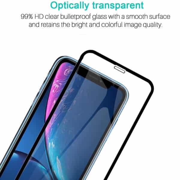 Apple iPhone XR 5D SupRShield Full CoverageTempered LCD Glass Screen Protector Film Guard