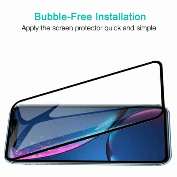 Apple iPhone XR 5D SupRShield Full CoverageTempered LCD Glass Screen Protector Film Guard