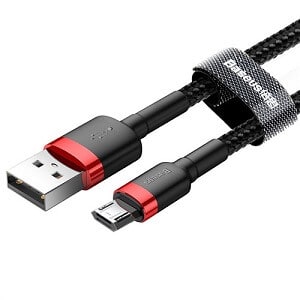 Baseus Micro USB Cable 2.4A Fast Charging Android Mobile Phone USB Micro Cable Charger Data Sync Cable Cord