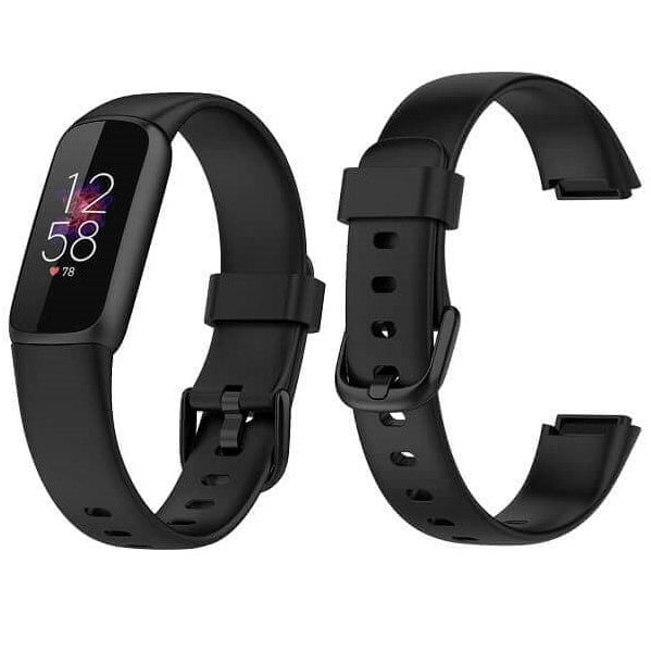 For Fitbit Luxe Waterproof Silicone Wristbands Sports Watch Band Loop