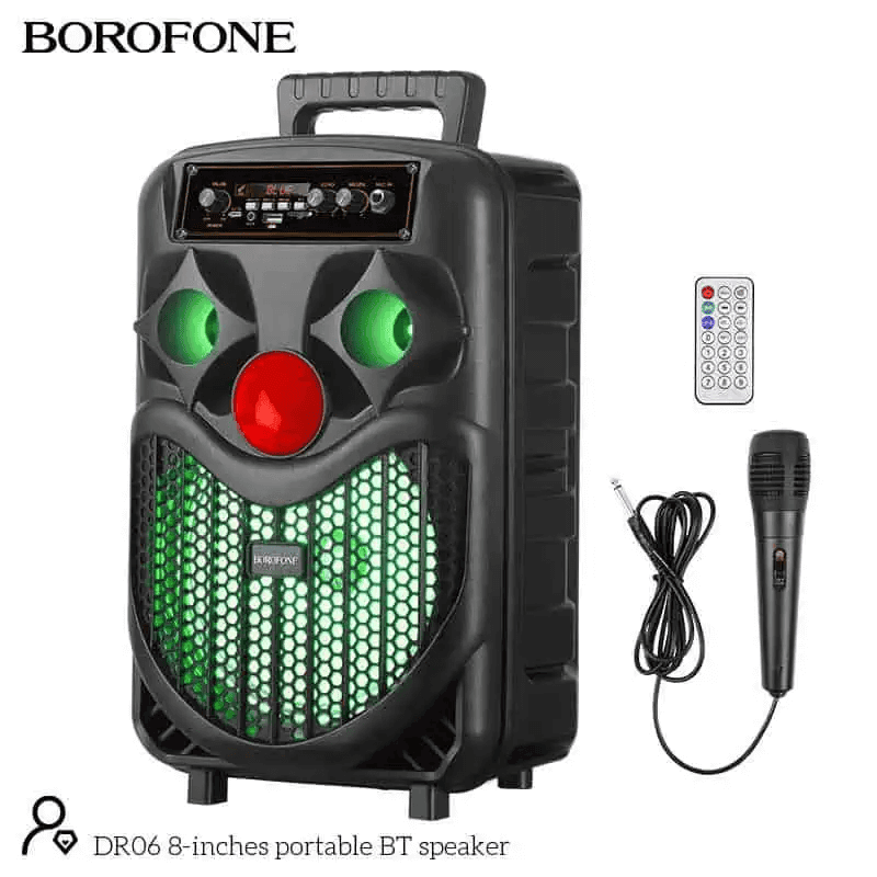 Borofone BR6 Miraculous Sports Portable Wireless Bluetooth Speaker (Peacock Blue)