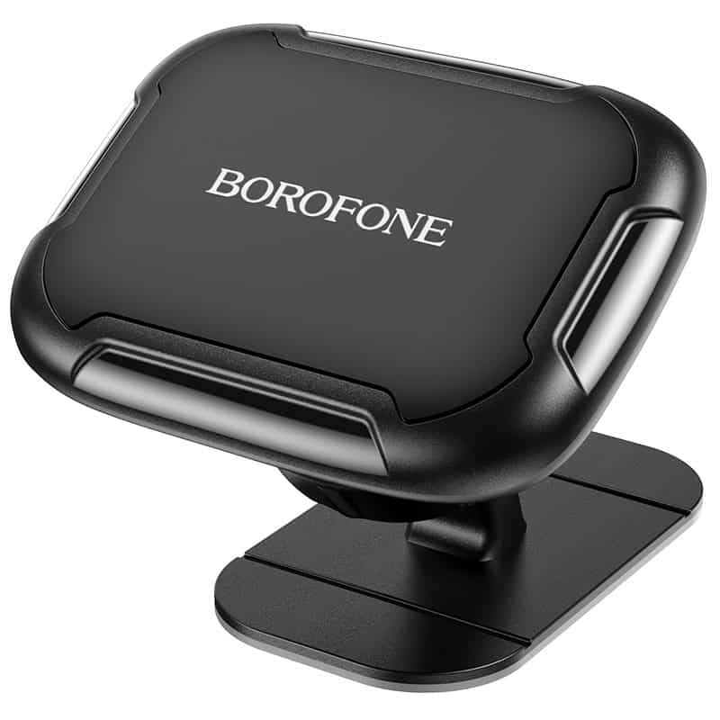 Borofone BH36 Voyage Center Console Magnetic Car Mount Mobile Phone Holder For iPhone Samsung Google Oppo, Moto, Nokia, HMD (Black)