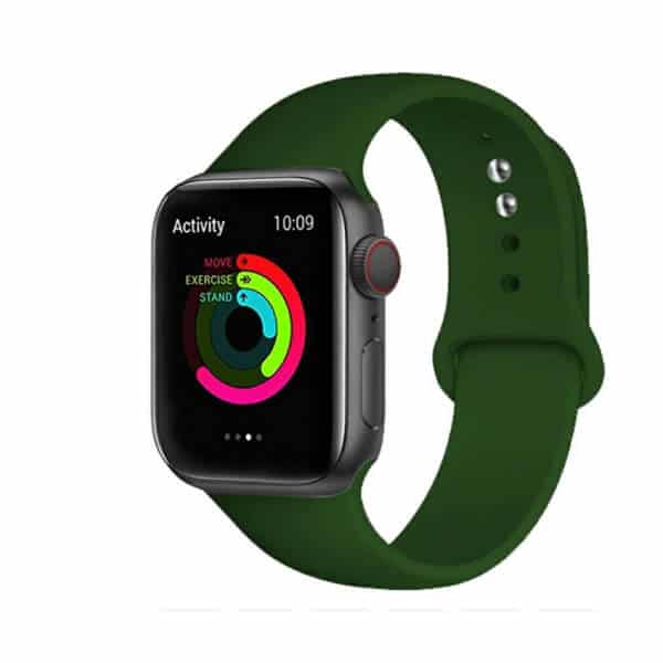For Apple Watch Series 8 7 SE 6 5 4 3 2 1 Ultra Replacement Wrist Band 38mm 40mm 41mm 42mm 44mm 45mm 49mm iWatch Wristband Loop Strap Silicone Band