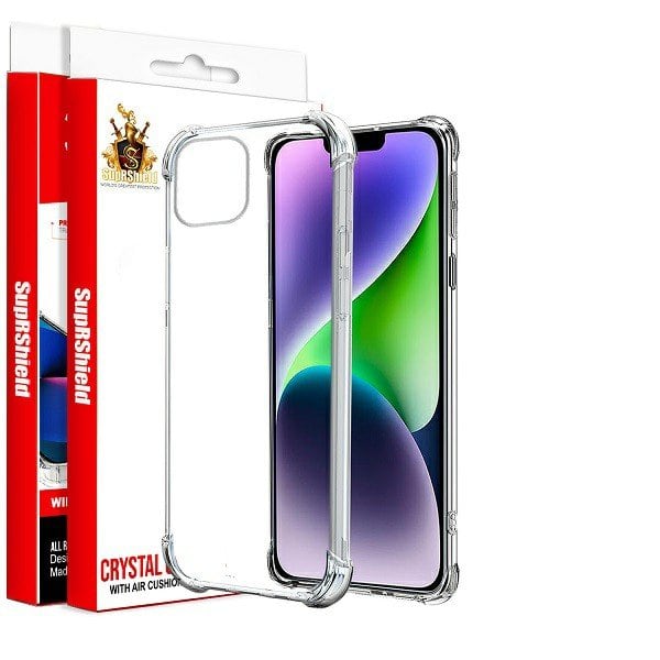 For Apple iPhone 14/14 Pro/14 Pro Max /14 Plus SupRShield Clear Case Shockproof Tough Gel Cushion Heavy Duty Phone Back Cover