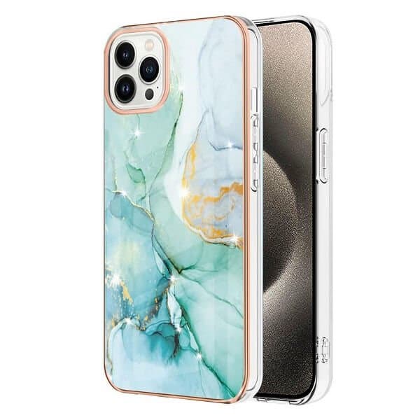 For Apple iPhone 13 | 13 Pro | 13 Pro Max Case Hard back Marble Pattern Slim Design Camera and Screen Protection Girls Women Cover
