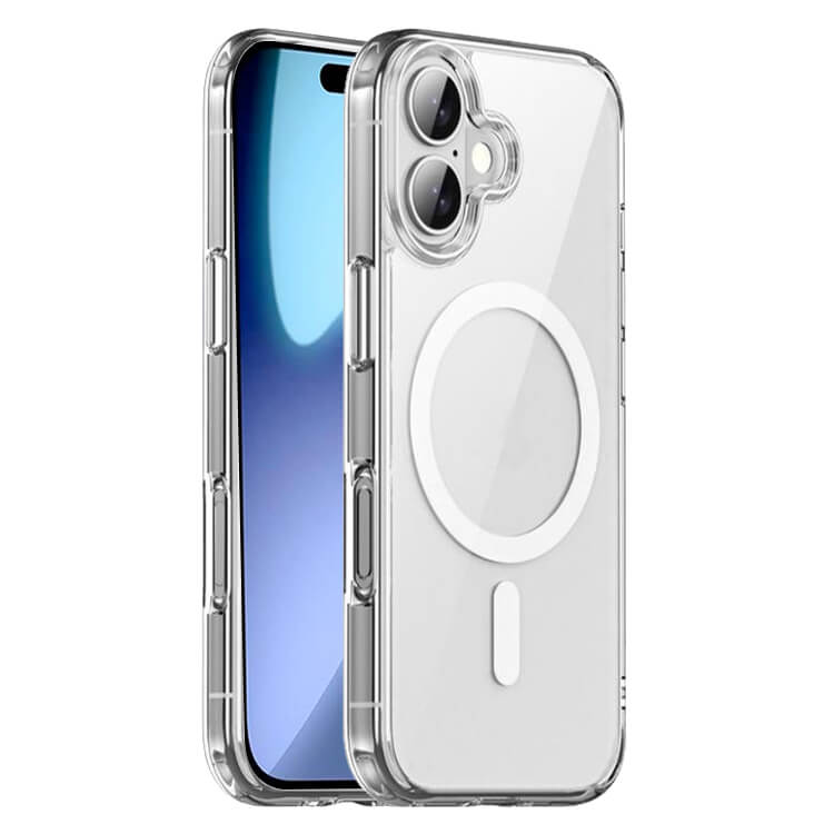 For Apple iPhone 17 | 17 Air | 17 Pro | 17 Pro Max MagSafe Magnetic Case with HaloLock Shockproof Protection Scratch Resistant Back Clear Protective Cover