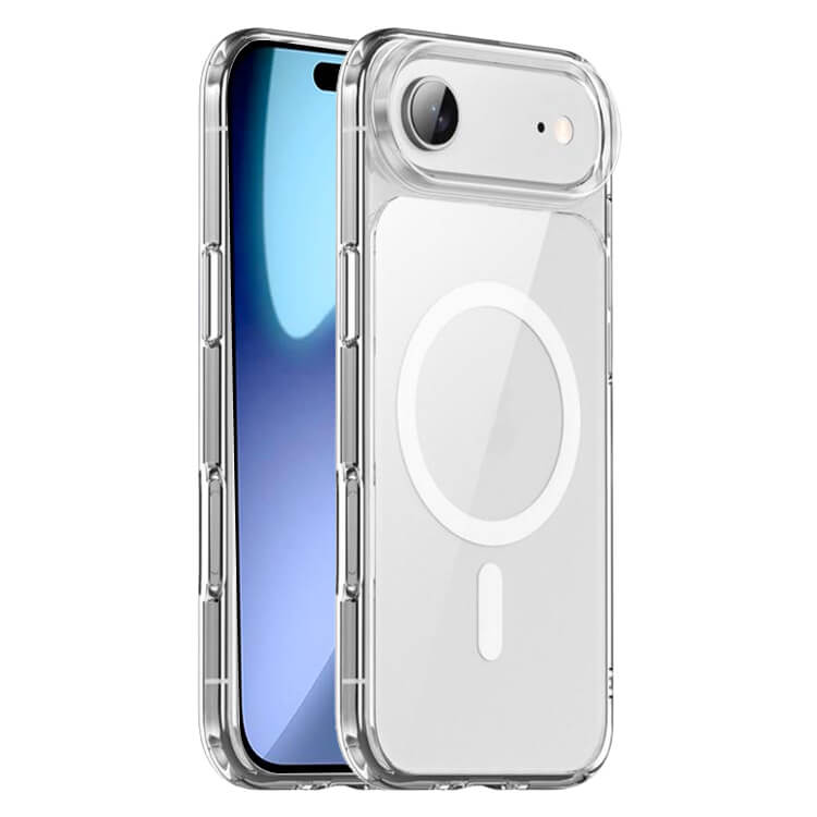 For Apple iPhone 17 | 17 Air | 17 Pro | 17 Pro Max MagSafe Magnetic Case with HaloLock Shockproof Protection Scratch Resistant Back Clear Protective Cover