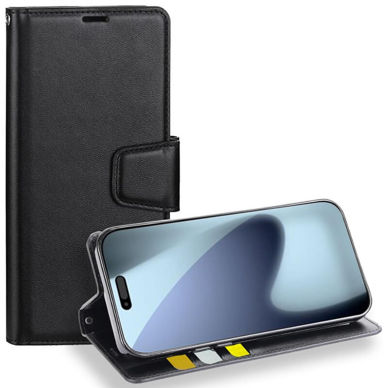 For Apple iPhone 17 | 17 Air | 17 Pro | iPhone 17 Pro Max Hanman Wallet Case Flip Leather Card Slots Magnetic Stand Cover