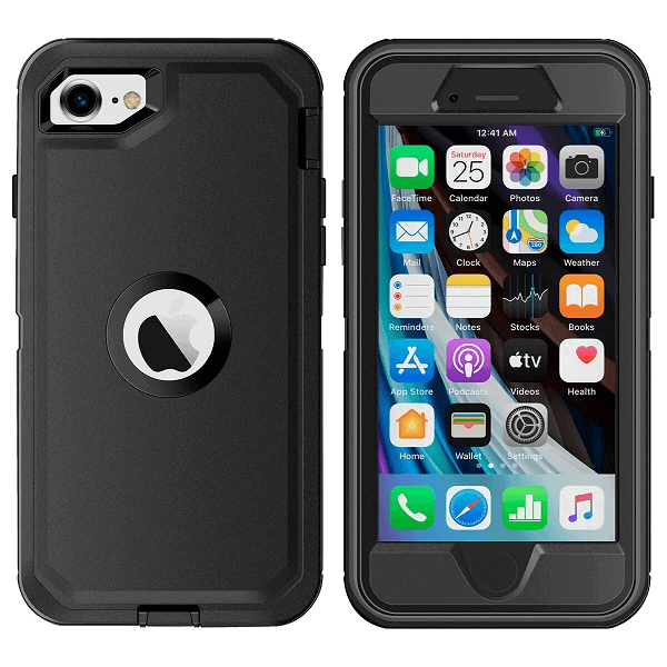 For Apple iPhone SE /7/8 Plus Case Drop Resistant Defender Tradies Heavy Duty Rugged Shockproof Tough Cover
