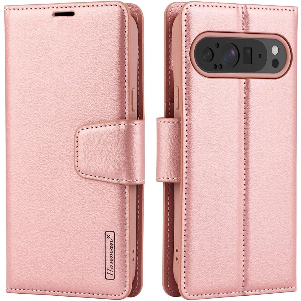 For Google Pixel 1010 Pro Pixel 10 Pro XL Pixel 10 Pro Fold Hanman Wallet Case Flip Leather Card Slots Magnetic Stand Cover