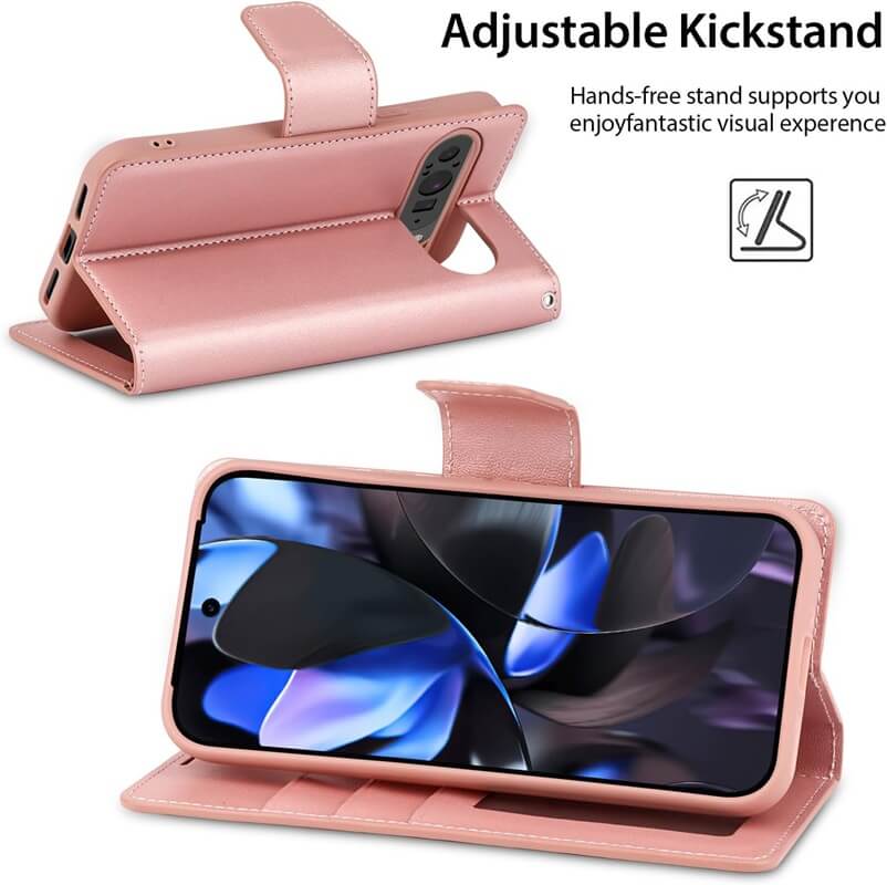 For Google Pixel 1010 Pro Pixel 10 Pro XL Pixel 10 Pro Fold Hanman Wallet Case Flip Leather Card Slots Magnetic Stand Cover
