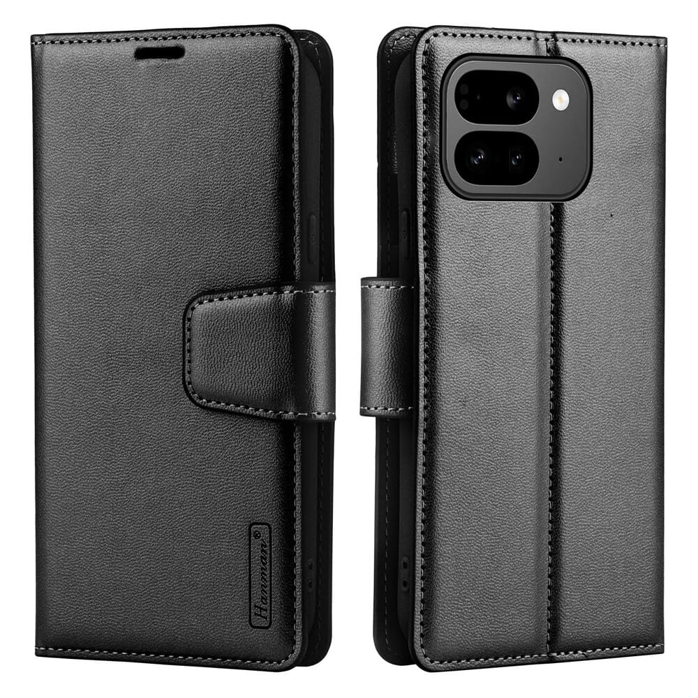 For Google Pixel 10/10 Pro | Pixel 10 Pro XL | Pixel 10 Pro Fold Hanman Wallet Case Flip Leather Card Slots Magnetic Stand Cover