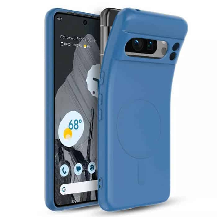 For Google Pixel 8Pixel 8A Pixel 8 Pro Liquid Silicone Silky Soft Touch Full Protective Anti Scratch Cover with Microfiber Lining Back Case