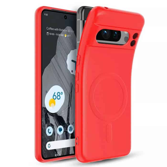 For Google Pixel 8Pixel 8A Pixel 8 Pro Liquid Silicone Silky Soft Touch Full Protective Anti Scratch Cover with Microfiber Lining Back Case